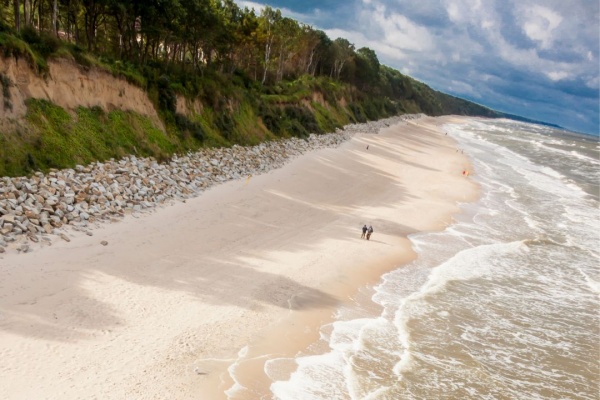 Jedna z plaż w okolicy